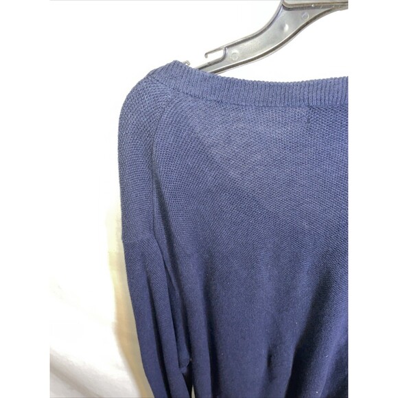 Brooks Brothers 346 Men’s V Neck Golf Shirt Size XL Blue Linen Blend Outdoors - Picture 11 of 12